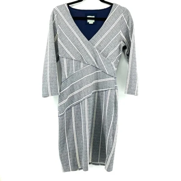 MAEVE ANTHROPOLOGIE 3/4 Sleeve
Striped Dress - Picture 2 of 8